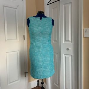 Turquoise dress by Talbots
